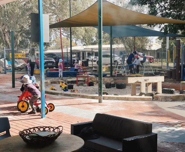 Lockridge Campus Outdoor play area