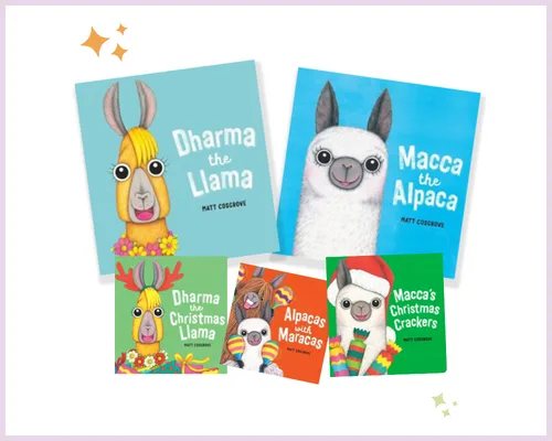 Books about Llamas and Alpacas for language development