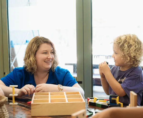 Nightcliff Campus indoor activities with children