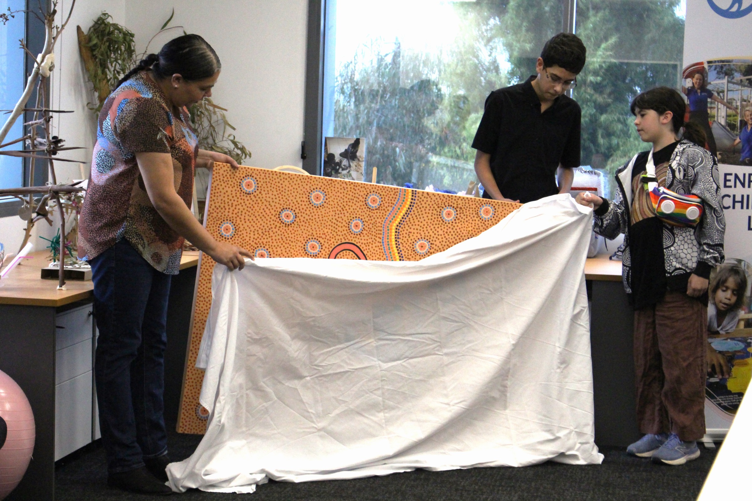 Child Australia unveil their RAP Artwork, “Koorlang” Child Australia