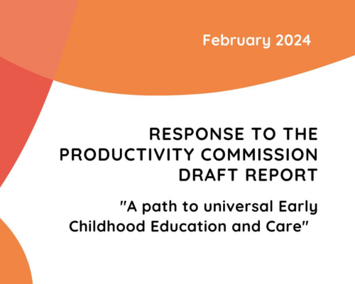 Response to the Productivity Commission Draft Report 2024 Image