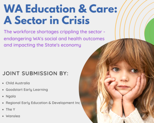 “WA Education & Care: A Sector in Crisis”, Skills Summit Submission 2022 Image