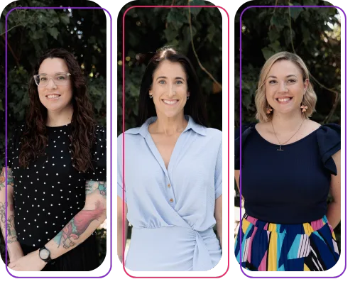 Amanda Page, Bec Warr & Kirsty Szklanka Image