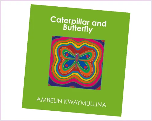 Caterpillar and Butterfly Image