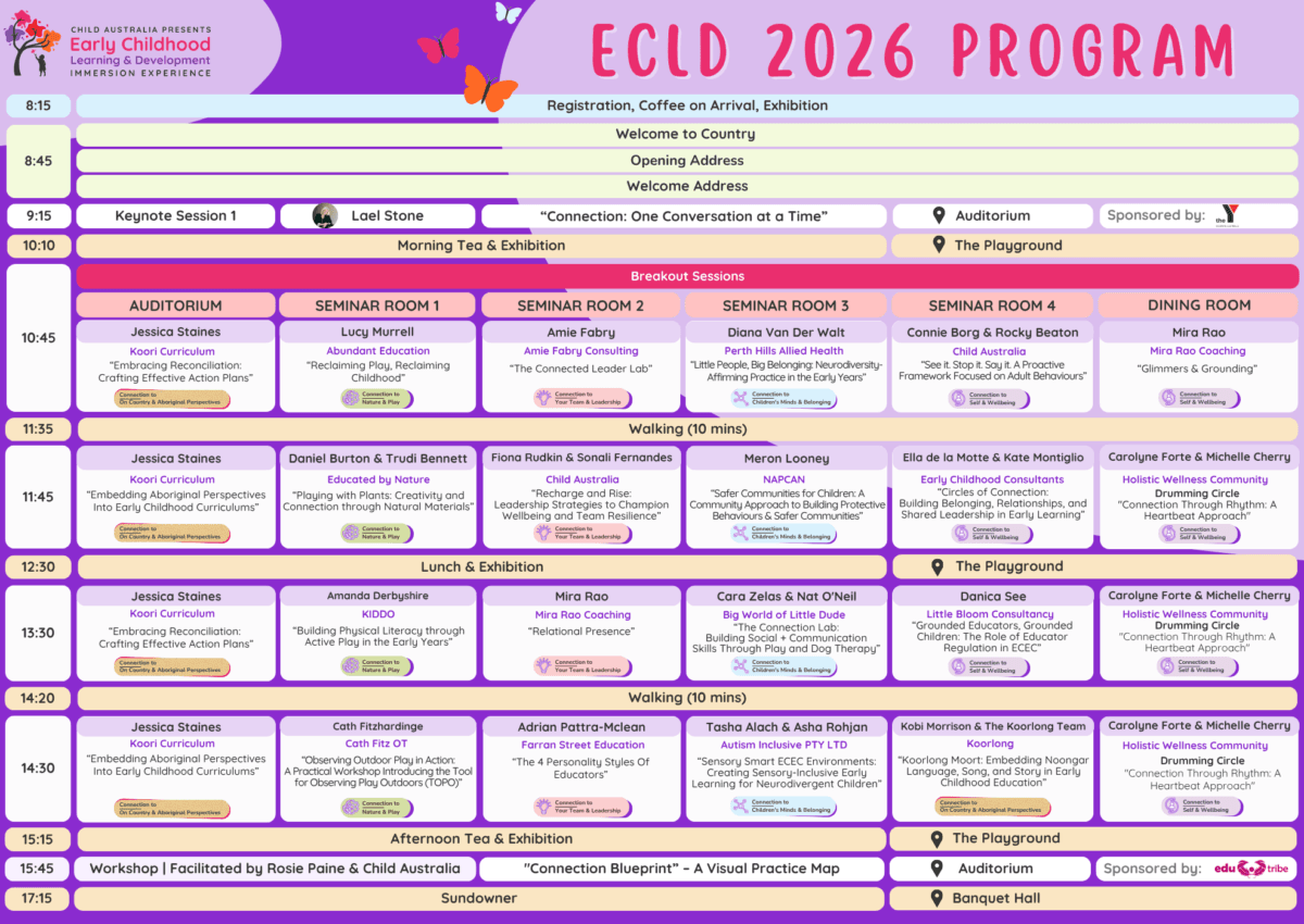 Ecld Immersion Experience Program - Child Australia - ECLD